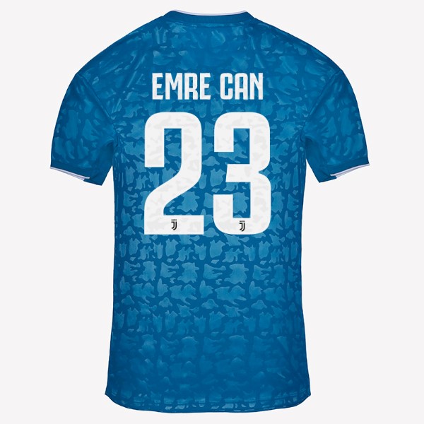 Trikot Juventus NO.23 Emre Can Ausweich 2019-20 Blau Fussballtrikots Günstig